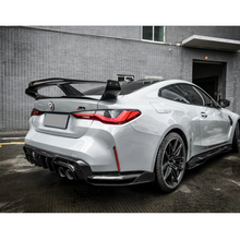 Load image into Gallery viewer, Prepreg Carbon Fiber TK Aggressive Large Rear Trunk Wing for BMW G80 M3 G82