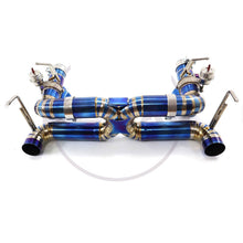 Load image into Gallery viewer, Titanium Valved Muffler Exhaust System for Ferrari 488 GTB Spider Pista