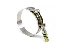 Load image into Gallery viewer, HPS Performance Products HPS Stainless Steel Spring Loaded T-Bolt Hose Clamp SAE 140 for 5" ID hose - Effective Size: 5.24"-5.55"