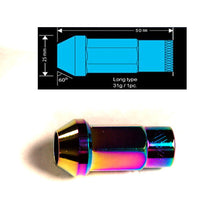 Load image into Gallery viewer, Godspeed Type 3 50mm Lug Nuts 20 pcs. Set M12x1.25