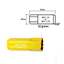 Load image into Gallery viewer, Godspeed Type 5 55mm Lug Nuts 20 pcs. Set M12 X 1.25
