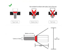 Load image into Gallery viewer, Godspeed Euro-Type Taper Cone Lug Bolts 10 Piece Set