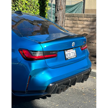 Load image into Gallery viewer, M Performance Style Carbon Fiber Rear Diffuser for BMW G80 M3 G82 G83 M4