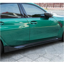 Load image into Gallery viewer, Prepreg Carbon Fiber PT Style Side Skirts for BMW G80 M3 G82 G83 M4