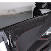 Load image into Gallery viewer, Carbon Fiber Interior Door Upper Panel Trim Cover for Chevrolet Corvette C8