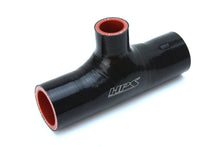 Load image into Gallery viewer, HPS Performance Products HPS 2-3/4" Silicone T Hose Coupler Adapter with 1" Branch, High Temp 4-ply Reinforced