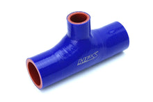 Load image into Gallery viewer, HPS Performance Products HPS 2-3/4" Silicone T Hose Coupler Adapter with 1" Branch, High Temp 4-ply Reinforced