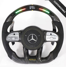 Load image into Gallery viewer, Mercedes-Benz 2020+ AMG Performance Style Customizable Steering Wheel (Fits 2010+ All Models)