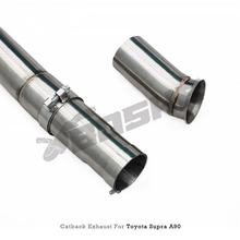 Load image into Gallery viewer, T304 Stainless Valved Catback Exhaust System for Toyota Supra A90 A91 3.0T