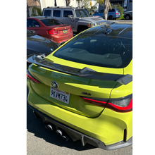 Load image into Gallery viewer, MP Style Carbon Fiber Rear Trunk Spoiler Wing for BMW G80 M3 G82 M4 G20 G22 G30 F90