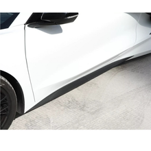 Load image into Gallery viewer, Carbon Fiber Side Skirt Trim Strip for Chevrolet Corvette C8 Stingray Coupe