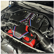 Load image into Gallery viewer, Carbon Fiber Performance Engine Bay Cover Kit for BMW F90 M5 F91 F92 M8