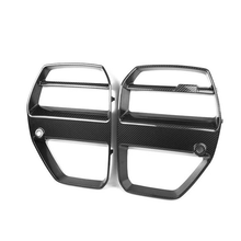 Load image into Gallery viewer, VR Style Carbon Fiber Front Grille Replacement Set for BMW G80 M3 G82 G83 M4
