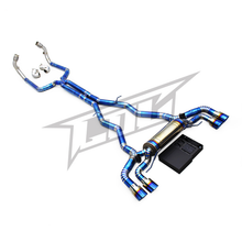 Load image into Gallery viewer, Valved Titanium Catback Exhaust System Downpipe for BMW M5 F90 4.4T