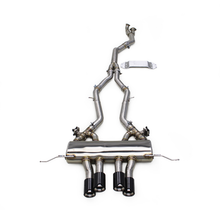 Load image into Gallery viewer, Valved Stainless Steel Catback Exhaust System for BMW M3 M4 G80 G82 G83 3.0T
