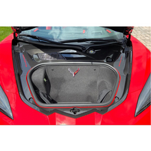 Load image into Gallery viewer, Dry Carbon Fiber Front Frunk Cover Trim Replacement for Chevrolet Corvette C8 Z06 Z51 Stingray