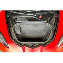 Load image into Gallery viewer, Dry Carbon Fiber Front Frunk Cover Trim Replacement for Chevrolet Corvette C8 Z06 Z51 Stingray