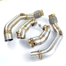 Load image into Gallery viewer, Performance Exhaust Downpipes Air Intake System for BMW F90 M5 F91 F92 F93 M8 S63 4.4T V8