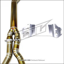 Load image into Gallery viewer, Valved Titanium Catback Exhaust System for BMW M3 M4 G80 G82 3.0T