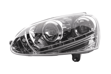 Load image into Gallery viewer, Volkswagen Golf 5 Chrome LED Headlights with Daytime Running Lights (2003 - 2008) - With R87 approval