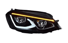 Load image into Gallery viewer, Volkswagen Golf Mk6 LED Headlights "MK8 Style" (2015-2019)