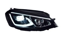 Load image into Gallery viewer, Volkswagen Golf Mk6 LED Headlights "MK8 Style" (2015-2019)