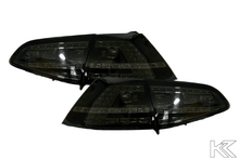 Load image into Gallery viewer, Volkswagen MK7 Golf/GTI/R - Black/Smoke LED Tail Lights (2012-2017)