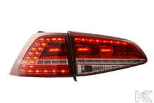 Load image into Gallery viewer, Volkswagen MK7 Golf/GTI/R Red LED Tail Lights (12-17)