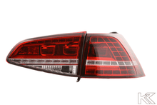 Load image into Gallery viewer, Volkswagen MK7 Golf/GTI/R Red LED Tail Lights (12-17)