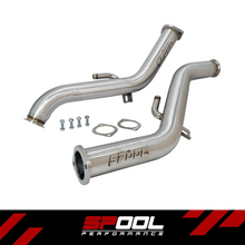 Load image into Gallery viewer, Spool VR30DDTT Full Downpipes Upgrade [Race Downpipes] | Infiniti Q50 Q60 RZ34 [VR30]