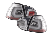 Load image into Gallery viewer, VW Golf 5 Mk5 Chrome Clear LED Tail Lights (2003-2008)