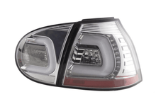 Load image into Gallery viewer, VW Golf 5 Mk5 Chrome Clear LED Tail Lights (2003-2008)