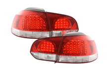 Load image into Gallery viewer, VW Golf 6 MK6 GTI Red LED Tail Lights (2008-2014)
