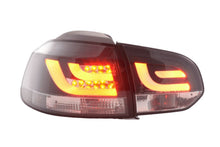 Load image into Gallery viewer, VW Golf Mk6 GTI LED Bar Black Tail Lights V1 (2008-2014)