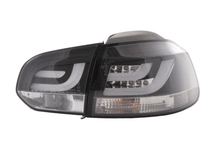 Load image into Gallery viewer, VW Golf Mk6 GTI LED Bar Black Tail Lights V1 (2008-2014)