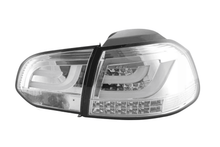 Load image into Gallery viewer, VW Golf Mk6 / GTI LED Bar Clear Tail Lights V1 LED Indicators (2008-2014)