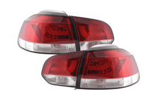 Load image into Gallery viewer, VW Golf Mk6 GTI LED Bar Red Tail Lights V1 (2008-2014)