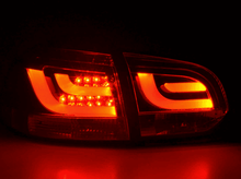 Load image into Gallery viewer, VW Golf Mk6 GTI LED Bar Red Tail Lights V1 (2008-2014)