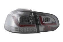Load image into Gallery viewer, VW Golf Mk6 GTI LED Clear Smoked Tail Lights V2 LED Indicators (2008-2014)