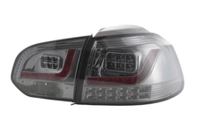 Load image into Gallery viewer, VW Golf Mk6 GTI LED Clear Smoked Tail Lights V2 LED Indicators (2008-2014)