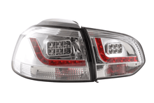 Load image into Gallery viewer, VW Golf Mk6 GTI LED Clear Tail Lights V2 (2008-2014)