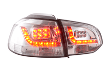 Load image into Gallery viewer, VW Golf Mk6 GTI LED Clear Tail Lights V2 (2008-2014)