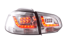 Load image into Gallery viewer, VW Golf Mk6 GTI LED Clear Tail Lights V2 (2008-2014)