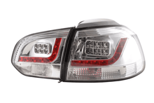 Load image into Gallery viewer, VW Golf Mk6 GTI LED Clear Tail Lights V2 (2008-2014)