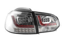 Load image into Gallery viewer, VW Golf Mk6 GTI LED Clear Tail Lights V2 LED Indicators (2008-2014)