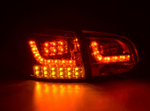Load image into Gallery viewer, VW Golf Mk6 GTI LED Clear Tail Lights V2 LED Indicators (2008-2014)