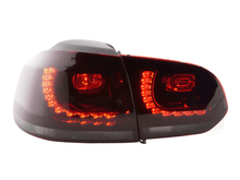 Load image into Gallery viewer, VW Golf Mk6 GTI Red/Smoked - R Look - Upgrade Tail Lights (2008-2014)