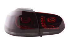 Load image into Gallery viewer, VW Golf Mk6 GTI Red/Smoked - R Look - Upgrade Tail Lights (2008-2014)