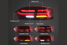 Load image into Gallery viewer, VW Jetta/Sagitar 6th Gen (A6) LED Tail Lights 2011-2014