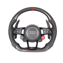 Load image into Gallery viewer, Carbon Fiber Steering Wheel Replacement for Audi R8